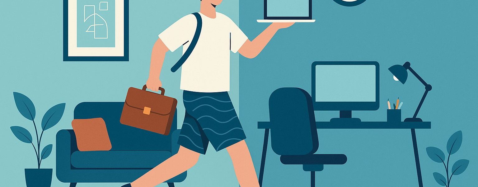 travail hybride en 2025